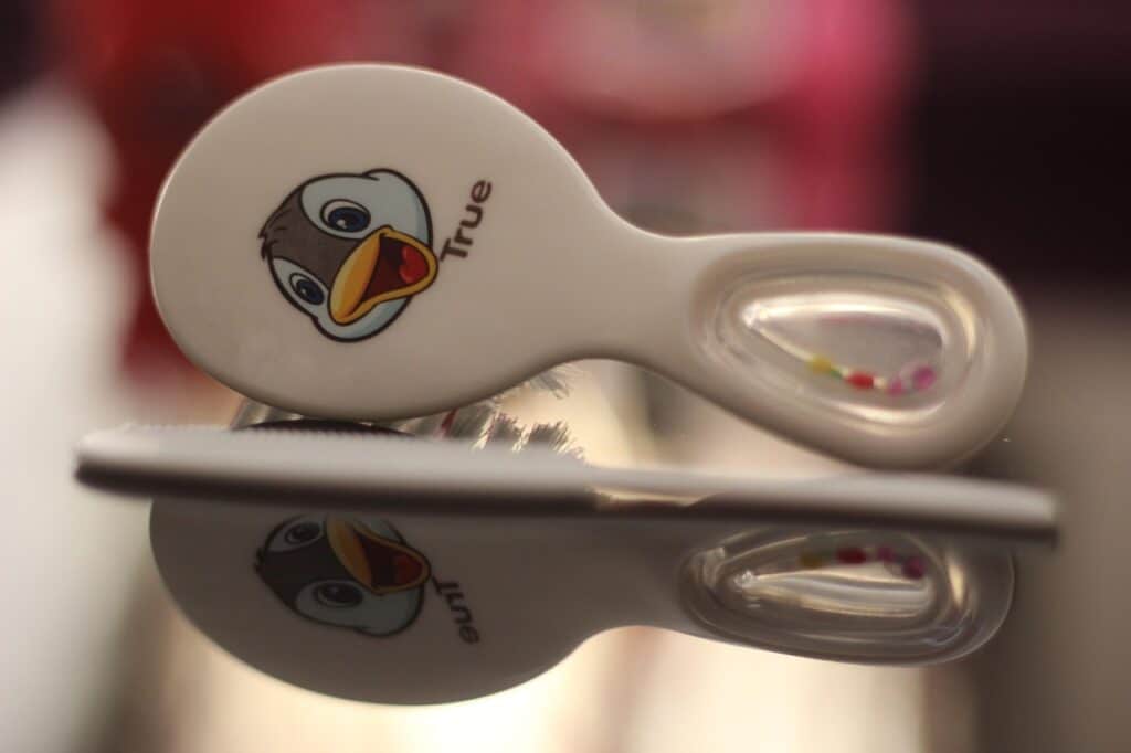 desktop, isolated, closeup, equipment, business, family, baby, true, stuff, mirror, reflection, brand, chicken, son, daughter, fun, joy, toy, brown chicken, brown mirror