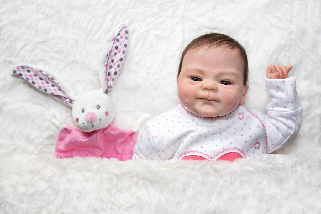 puppet, baby doll, artist doll, infant, cute, small, stuffed animal, stuffed bunny, cuddly toy, close up, product photography, baby doll, baby doll, baby doll, baby doll, stuffed animal, stuffed bunny, product photography, product photography, product photography, product photography, product photography